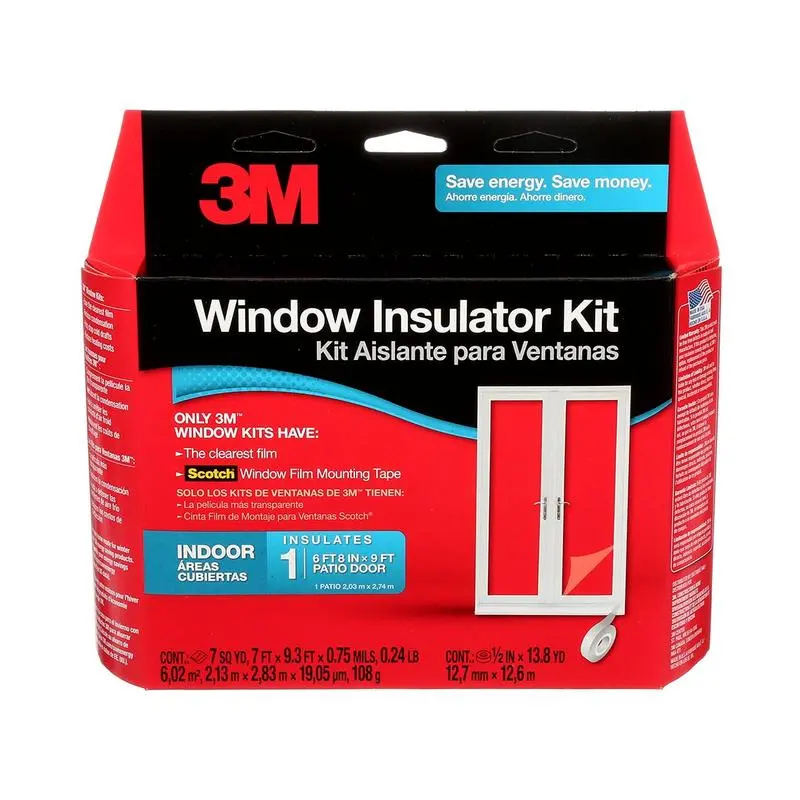 3M Patio Door Insulation Kit – 2.13 M × 2.84 M (Model 11231) 1