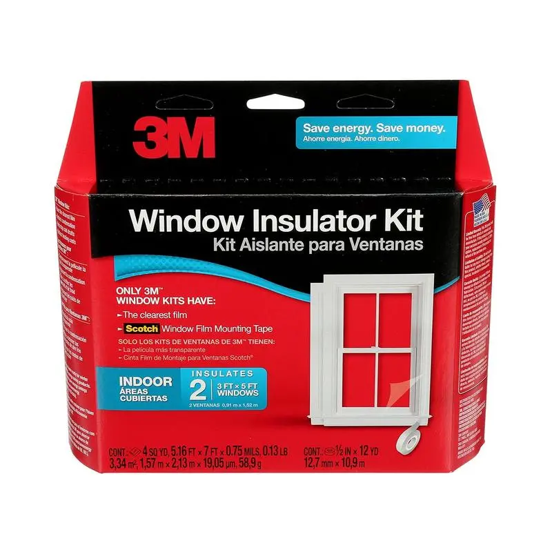 3M Window Insulation Kit – Double-Window Thermal Seal, 91 X 152 Cm (Model 11232) 1