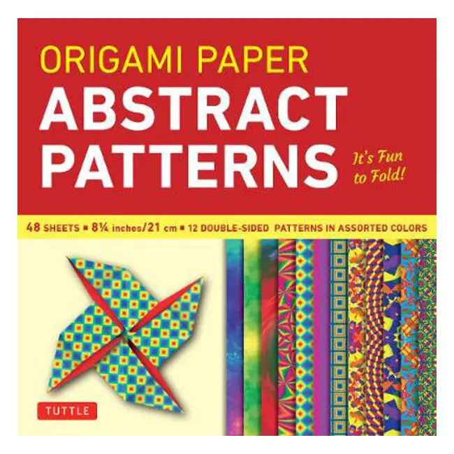 Abstract Origami Paper Pack – 49 Sheets With Modern Designs By Tuttle Publishing 1