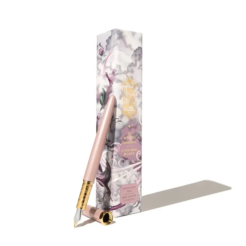 Acme Bijou Huffin Puff Pink Fountain Pen – Fine Nib 1