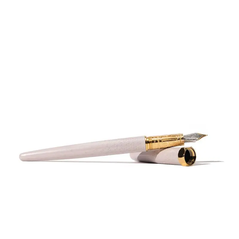 Acme Bijou Sandcastle Clay Fountain Pen – Medium Nib (1000529) 1