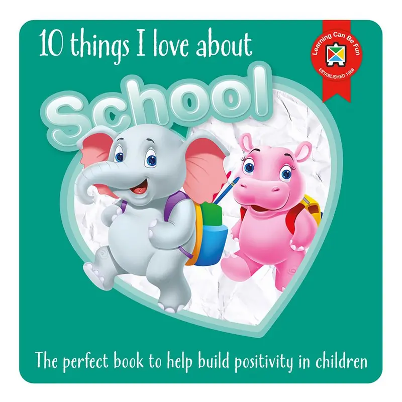 Acme Early Learning Board Book: '10 Things I Love About School' (556022) 1