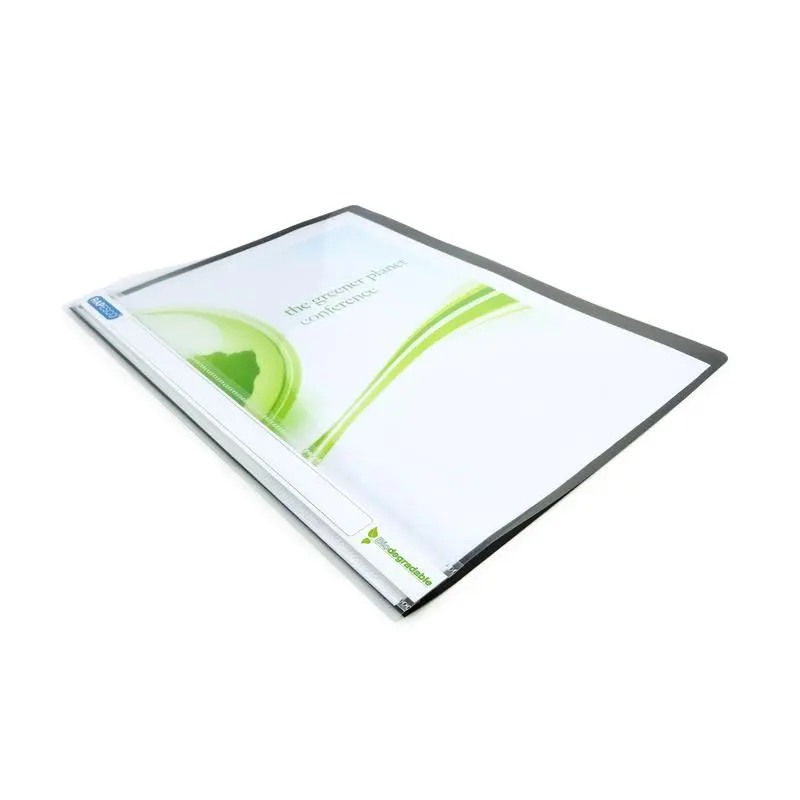 Acme Eco-Friendly A4 Report File – Biodegradable Black Folder (999028) 1