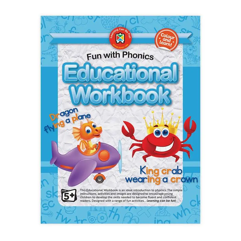 Acme Fun With Phonics Workbook – Early Literacy Practice For Kids 1