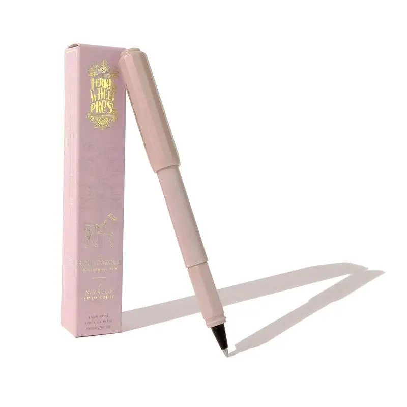 Acme Roundabout Lady Rose Rollerball Pen – Fine Point, Elegant Design (1000133) 1