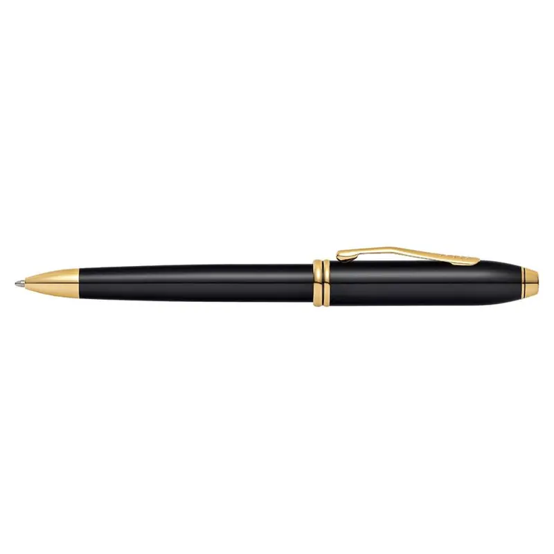 Acme Townsend Black Lacquer Ballpoint Pen – Sleek Metallic Finish (1000811) 1