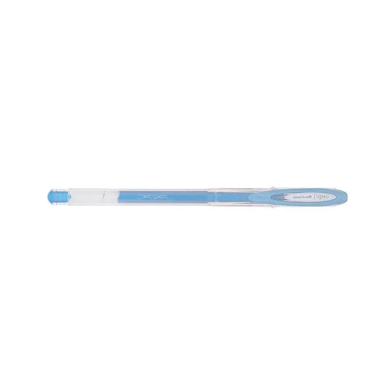 Acme Uni-Ball Signo Noble Metallic Blue Gel Pen – 0.8Mm Bold Line 1