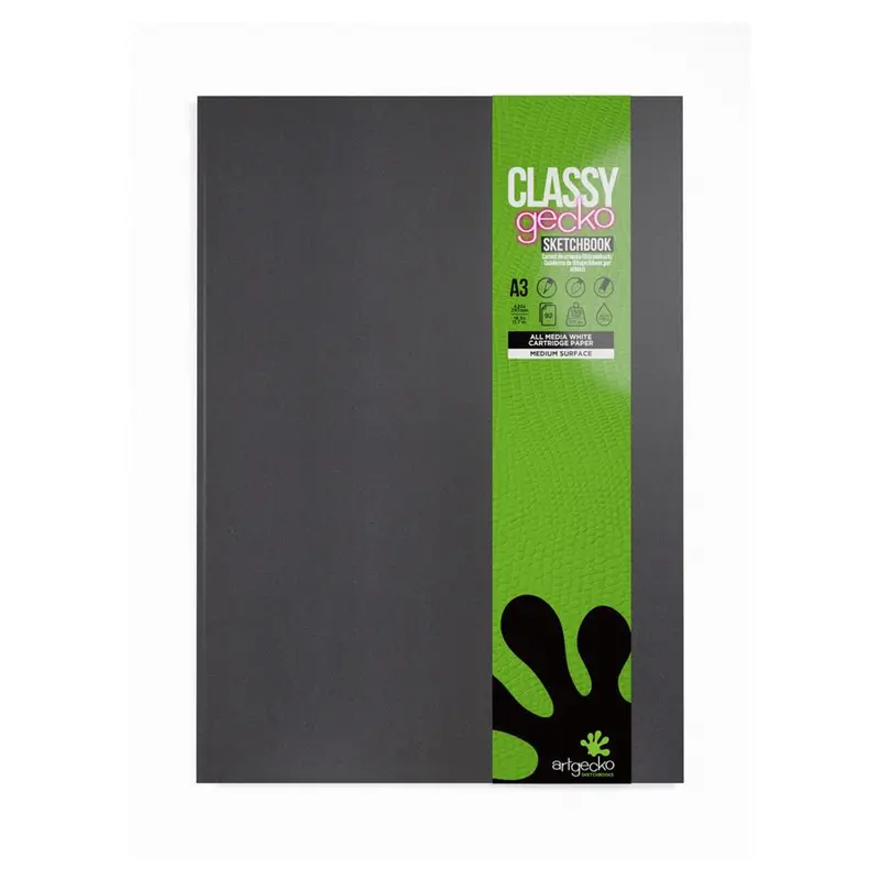 Artgecko A3 Classy Sketchbook – 92 Pages, Premium 150 Gsm Paper 1
