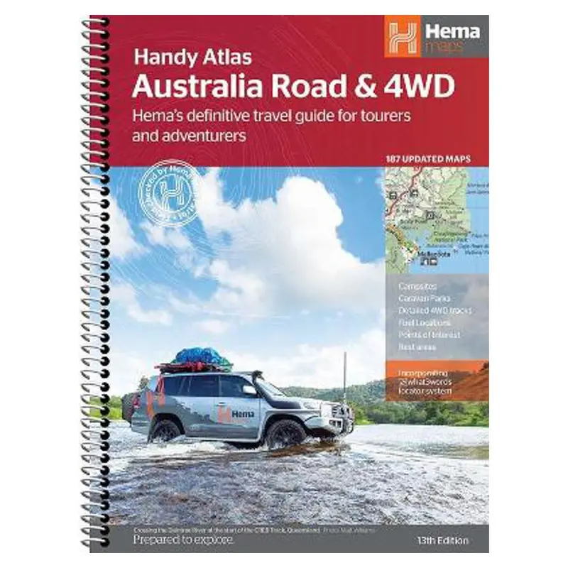 Australia Road & 4Wd Handy Atlas (13Th Edition) – Detailed Mapping For Adventurers 1