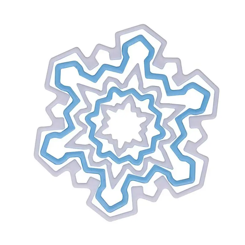 Avanti Snowflake-Shaped Cookie Cutters – Holiday Baking Kit 1