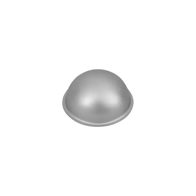 Bakemaster Stainless Steel Hemisphere Mini Cake Pan (10 × 5 Cm) 1