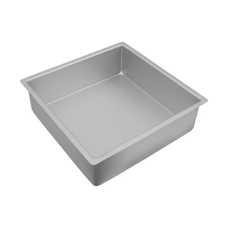 Bakemaster Stainless Steel Square Deep Baking Pan – 30.5 X 10 Cm 1