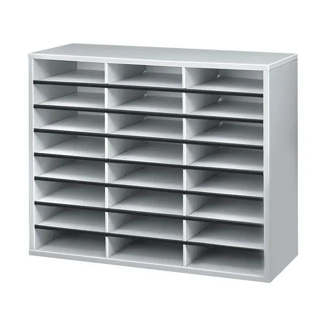 Bankers Box 24-Compartment Literature Sorter – Desktop Organization System 1