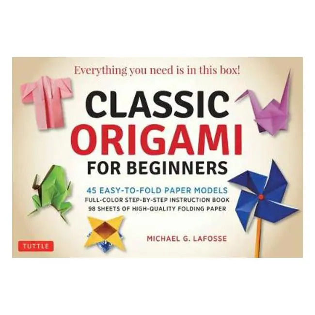 Beginner’S Origami Kit: 45 Simple Paper-Folding Projects + 98 Specialty Sheets + Full-Color Guide 1