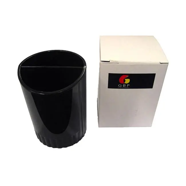 Black Round Pencil Cup By Gbp 1