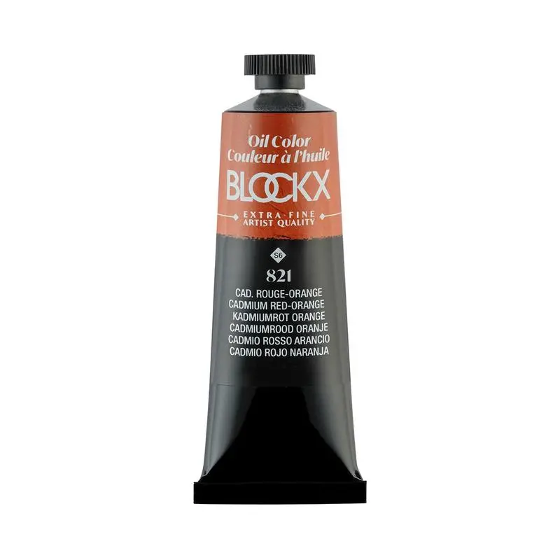 Blockx 35Ml Cadmium Red-Orange Oil Paint Tube – Series 6, S6 C213821Bxc 1