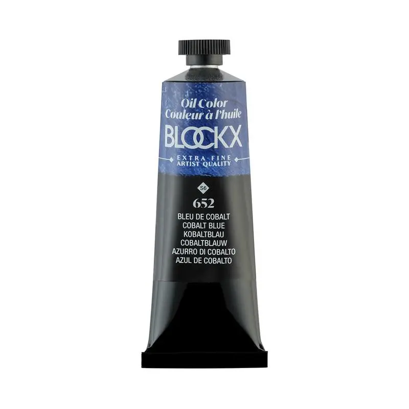 Blockx 35Ml Cobalt Blue Oil Paint Tube (Pigment Pb28) 1