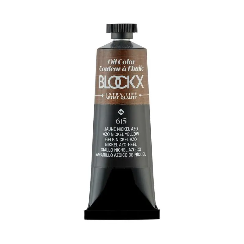 Blockx Azo Nickel Yellow Oil Paint, 35Ml Tube (Series 6) 1