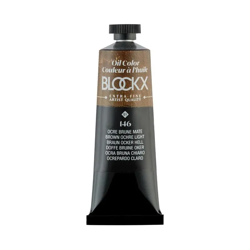 Blockx Brown Ochre Light Oil Paint Tube, 35Ml, Series 1, No. 146 1