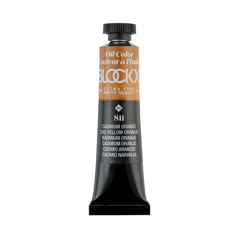 Blockx Cadmium Orange Oil Paint Tube, 20Ml, Series S6 (C212811Bxc) 1