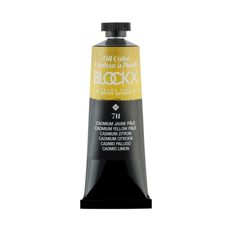 Blockx Cadmium Yellow Pale Oil Paint Tube, 35Ml, Series S5 (C213711Bxc) 1