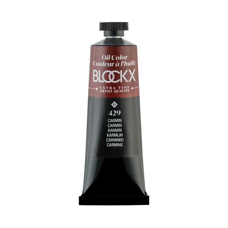 Blockx Carmine Oil Paint Tube – 35Ml S3 Series (Pr264/Pv19) 1