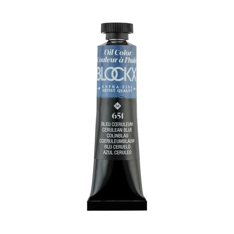 Blockx Cerulean Blue Oil Paint – 20Ml Tube, Series 6 1