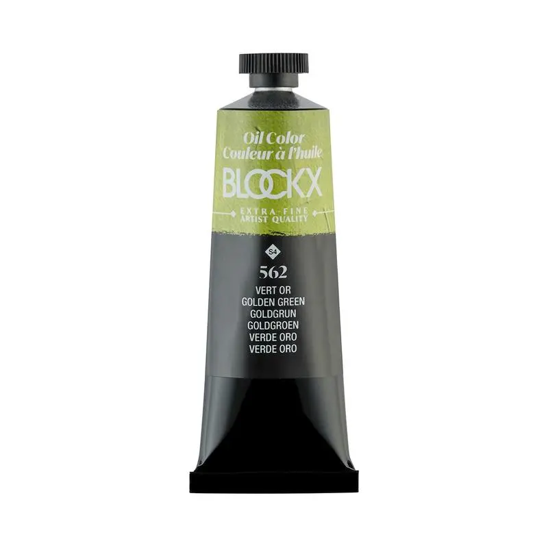 Blockx Golden Green Oil Paint – 35Ml Tube, Series 4 1