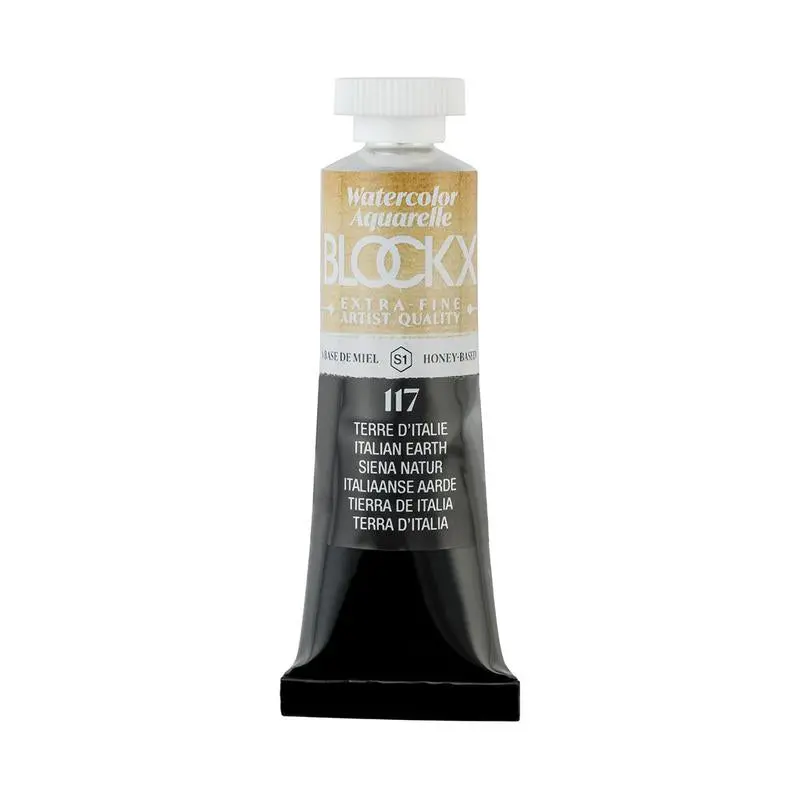 Blockx Italian Earth Watercolour, 15Ml Tube (Colour 117) 1