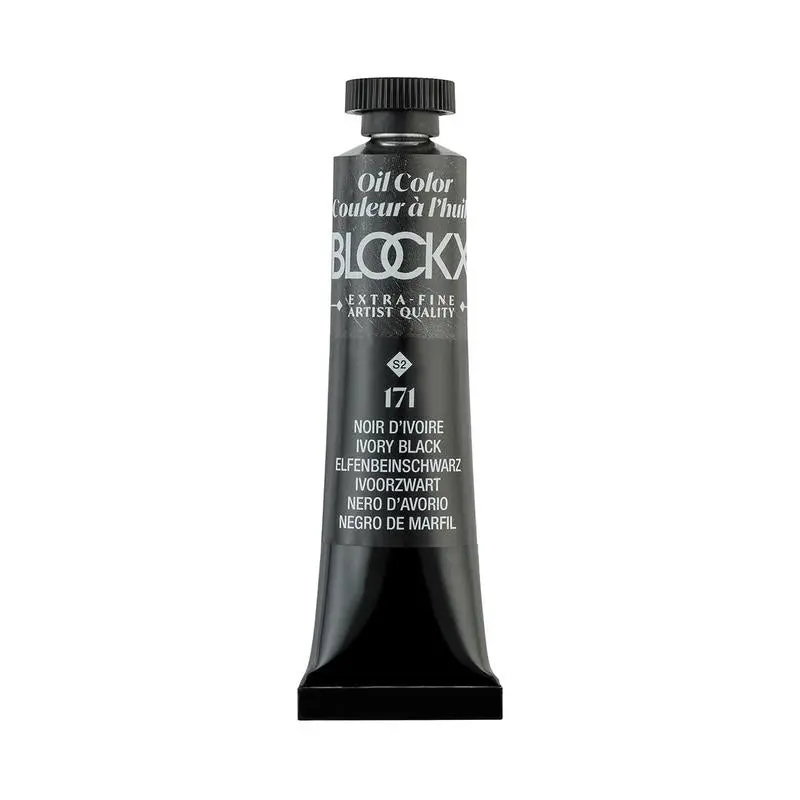 Blockx Ivory Black Oil Paint – 20Ml, Series 2 (171) 1