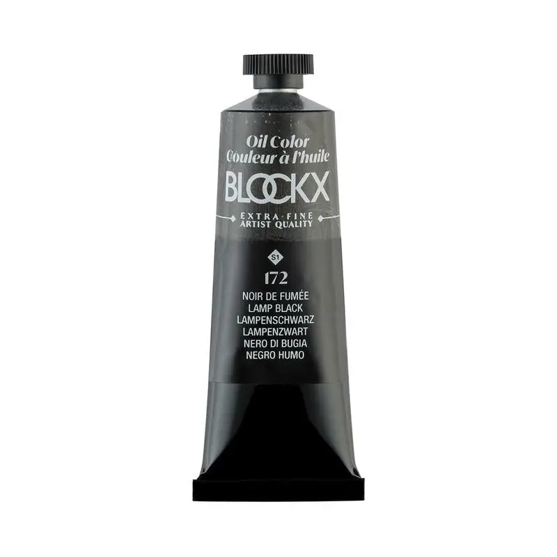 Blockx Lamp Black Oil Paint – Pbk6, Series 1, 35Ml Tube 1