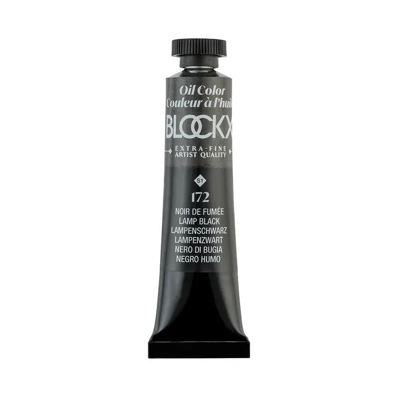 Blockx Lamp Black Oil Paint Tube, 20Ml, Series S6 (C212172Bxc) 1