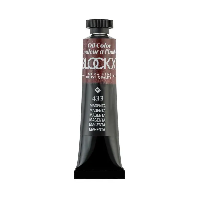 Blockx Magenta Oil Paint Tube (Pv19), 20Ml, Series 3, No. 433 1