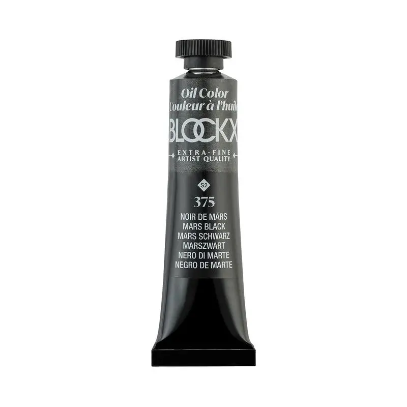 Blockx Mars Black Oil Paint – 20Ml Tube (S2 Series) 1