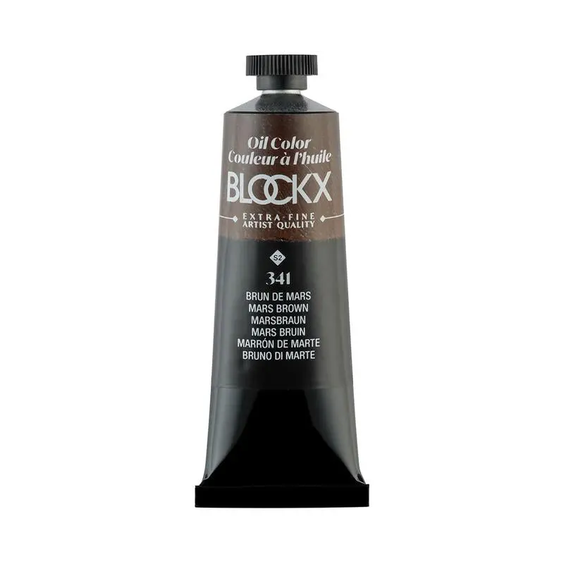 Blockx Mars Brown Oil Paint – 35 Ml Tube, S2 Series (C213341Bxc) 1