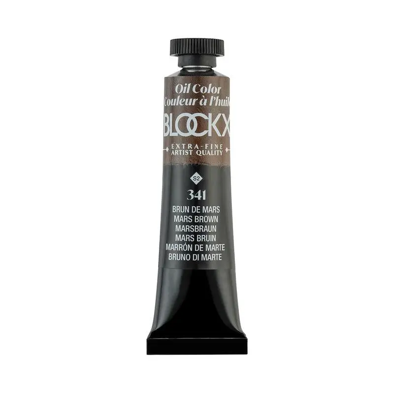 Blockx Mars Brown Oil Paint Tube – 20 Ml, Versatile Underpainting Base 1