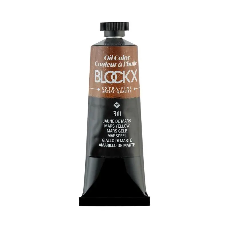 Blockx Mars Yellow Oil Paint – 35 Ml Tube, Series 2 (C213311Bxc) 1