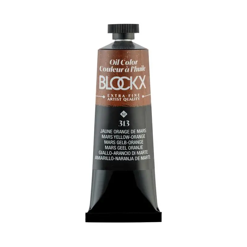 Blockx Mars Yellow Orange Oil Paint – 35Ml Tube, Series 2 1