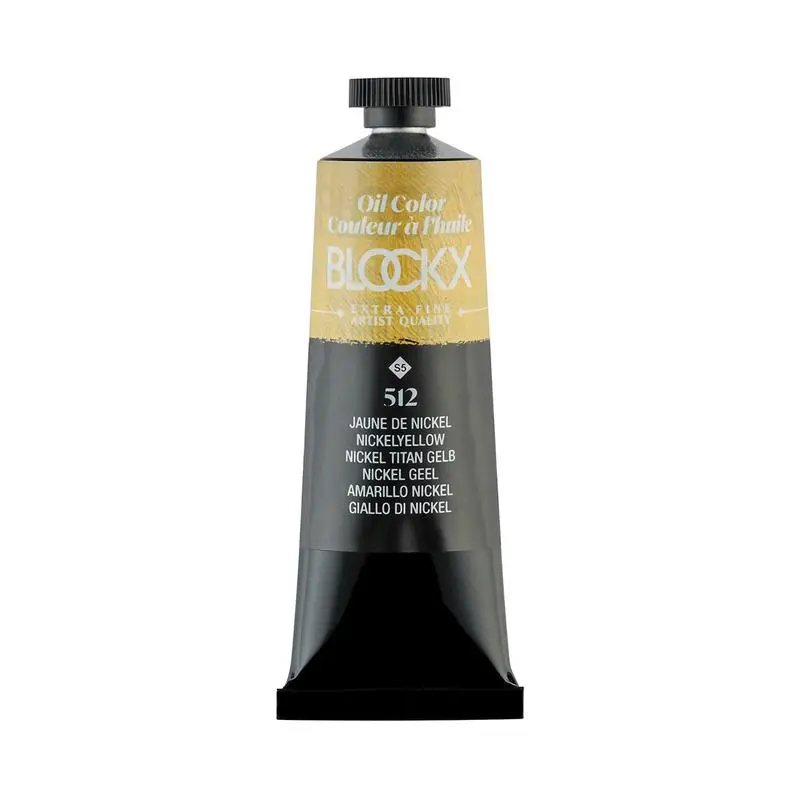 Blockx Nickel Yellow Oil Paint – Py53, 35Ml Tube 1
