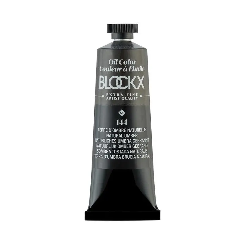 Blockx Oil Paint Tube – 35Ml Natural Umber (Series 1, Pigment-Based) 1