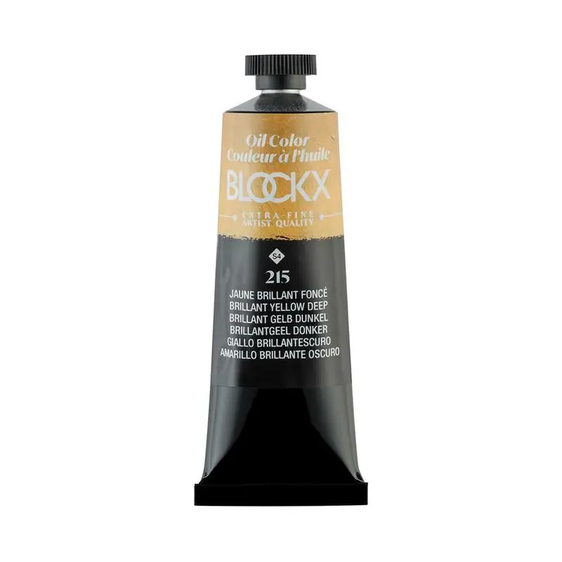 Blockx Oil Paint Tube: Brilliant Yellow Deep (215), Series 4, 35 Ml 1