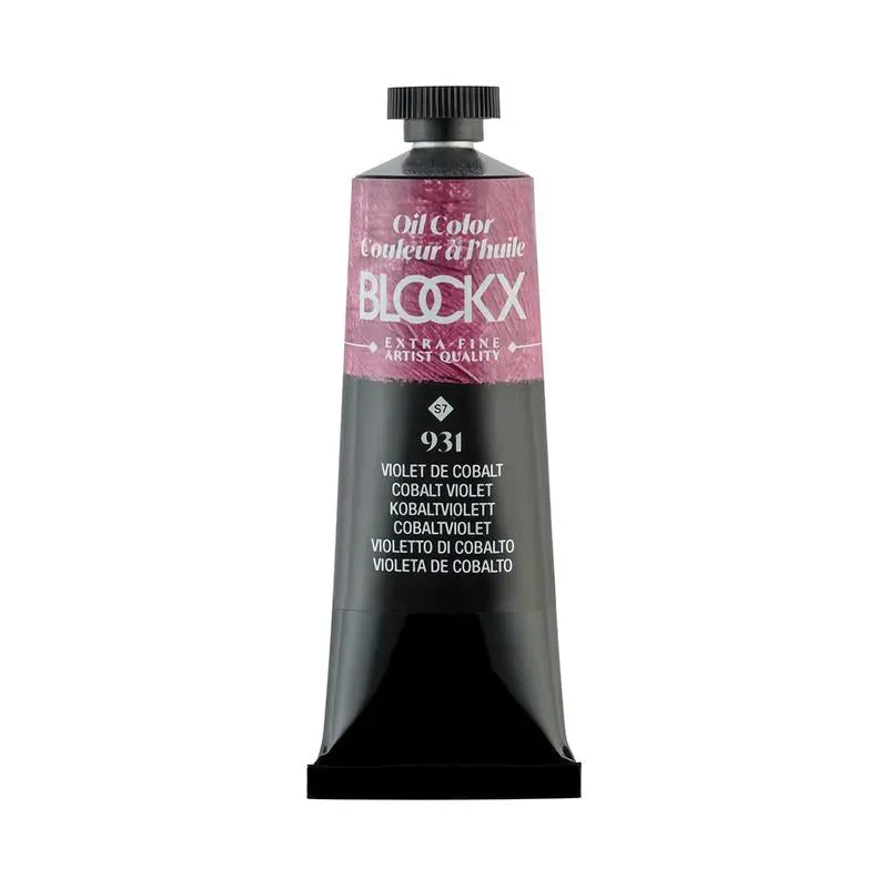 Blockx Oil Paint Tube – Cobalt Violet #931, Pv14, S7 Series, 35Ml 1
