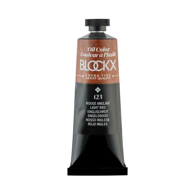 Blockx Oil Paint Tube – Light Red (Pr102), Series 2, 35Ml S2 Format 1