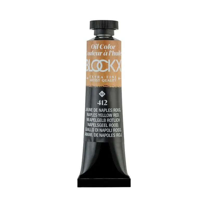 Blockx Oil Paint Tube: Naples Yellow Reddish, Series 3, 20 Ml 1
