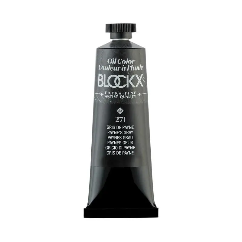 Blockx Payne’S Grey Oil Paint Tube – 35 Ml, Professional Artist Quality 1