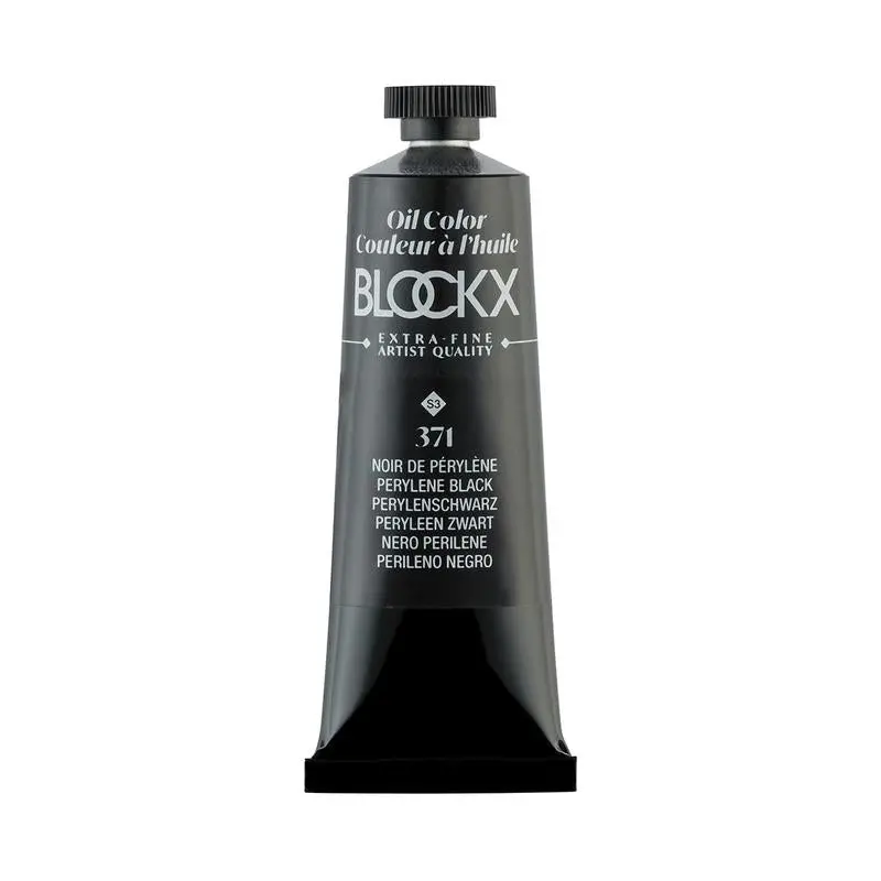 Blockx Perylene Black Oil Paint – 35 Ml Tube, Pbk31 Pigment S3 371 1