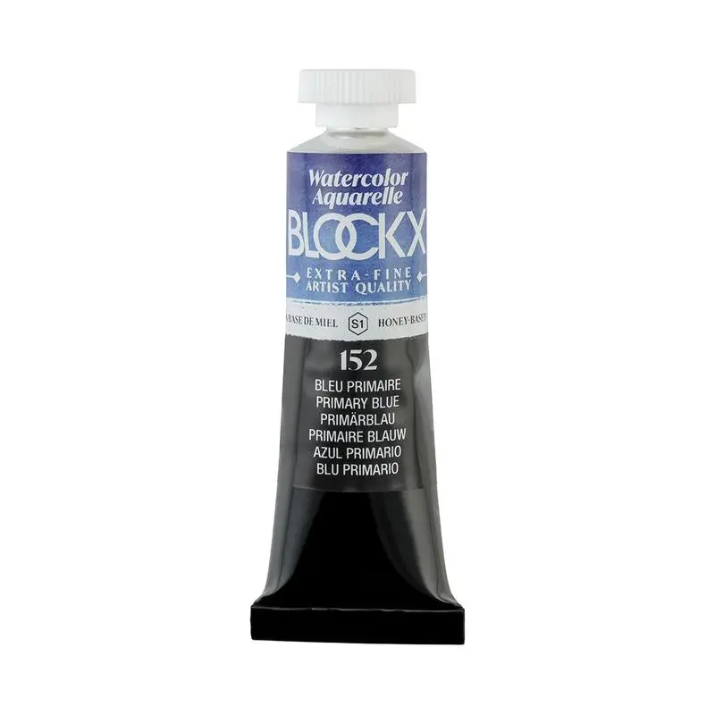 Blockx Primary Blue Watercolour Tube — 15 Ml, Series 1, Vibrant & Mixable (152) 1