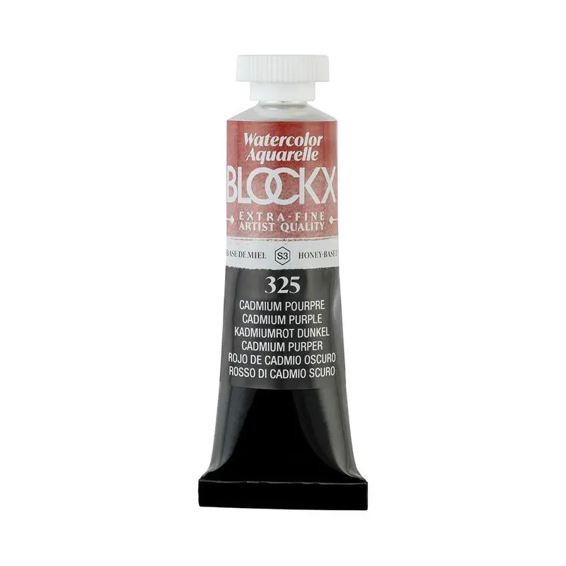 Blockx Professional Watercolour Tube – Cadmium Purple Pr108, 15Ml S3 Series 1
