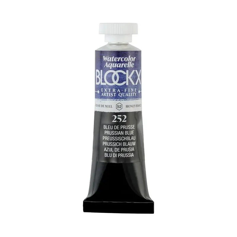 Blockx Prussian Blue Watercolour Tube, 15Ml, Series 2, Professional Grade 1