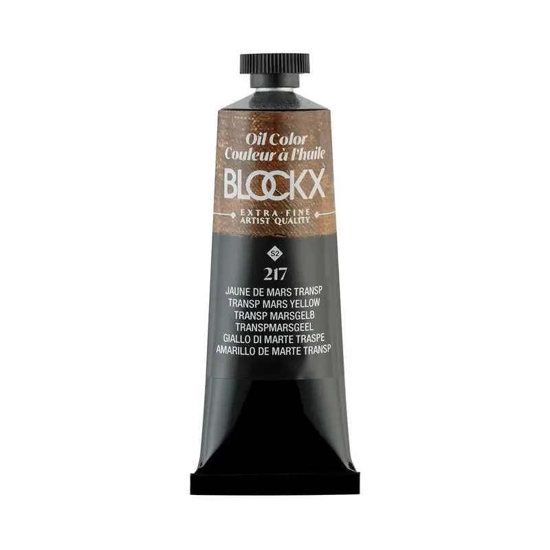 Blockx Transparent Mars Yellow Oil Paint – 35Ml Tube, Professional Grade 1